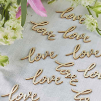 Puiset "love" -konfetit, 25 kpl