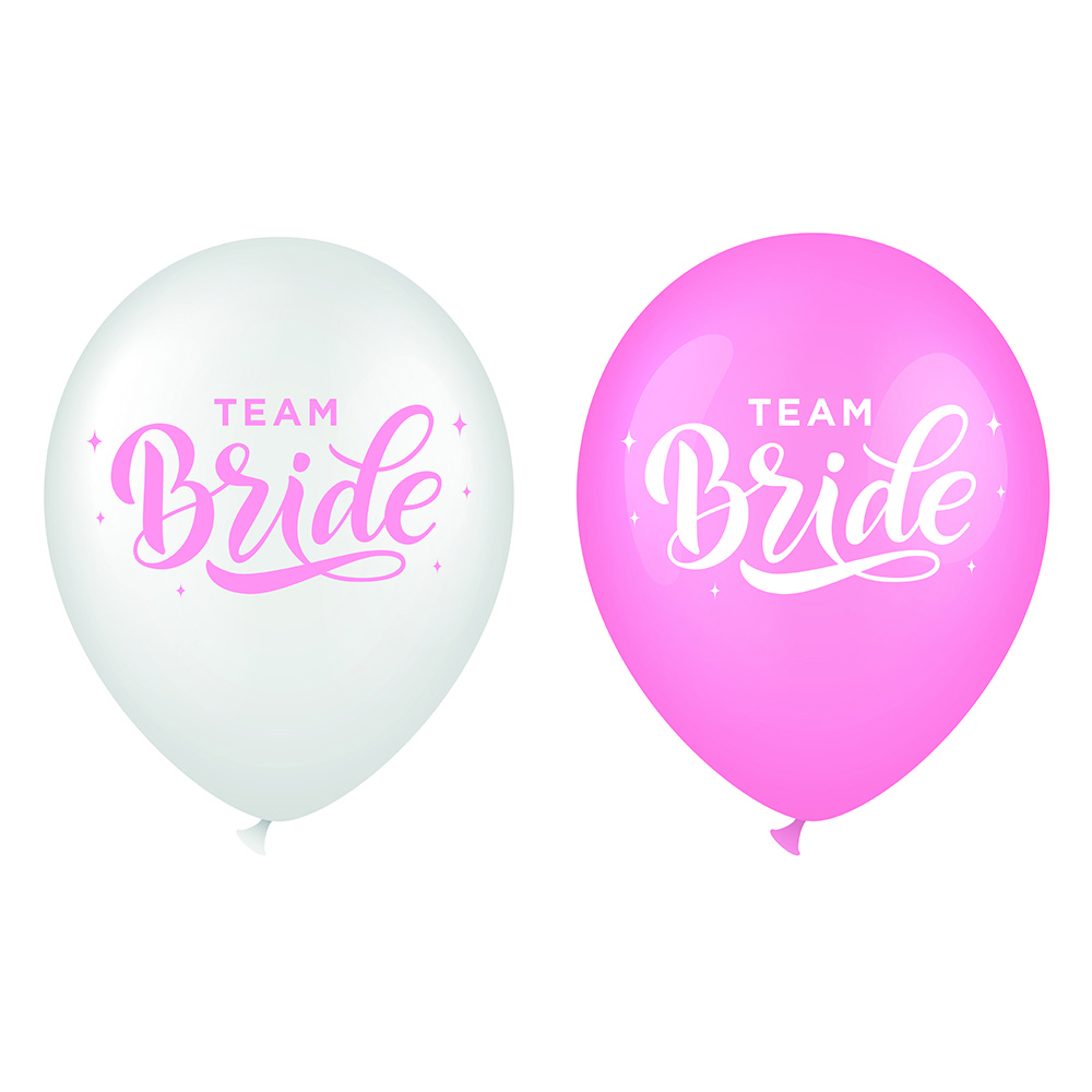 Team Bride ilmapallot, 6 kpl - Image 2