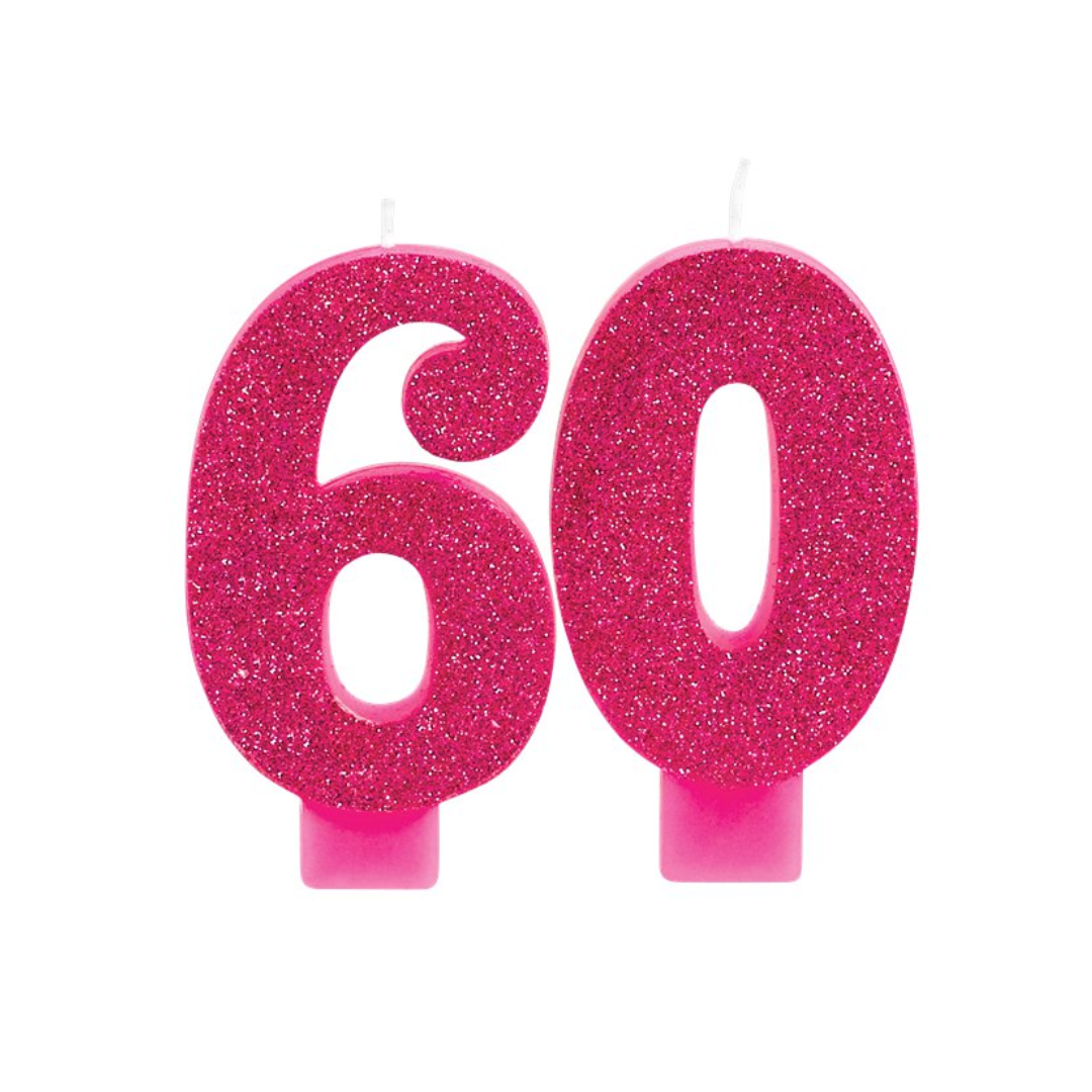 60 v kakkukynttilä pinkki
