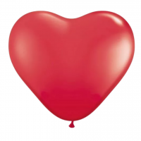 Sydänilmapallot punainen 40 cm - 100 kpl