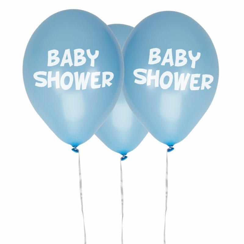 Baby shower siniset ilmapallot