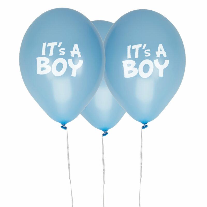 It's a boy siniset ilmapallot