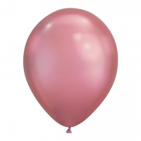 kromi-ilmapallot, roosa, 25 kpl