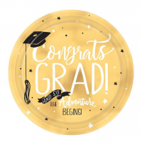 Pahvilautaset Congrats Grad! - 8 kpl