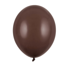 Suklaanruskeat ilmapallot 10 kpl