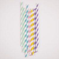 Paperipillit pastelli-MIX, 25 kpl