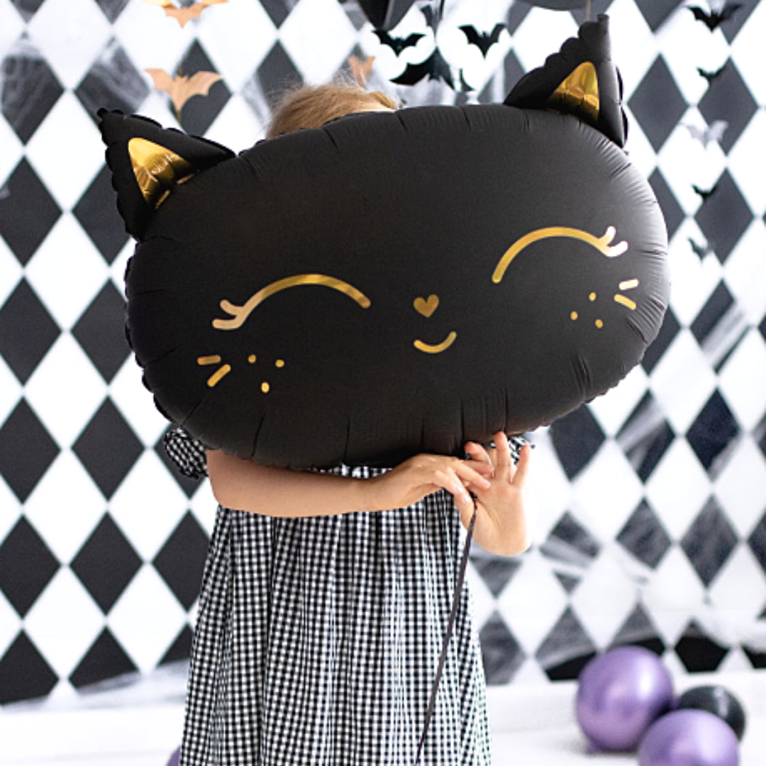 musta kissa foliopallo