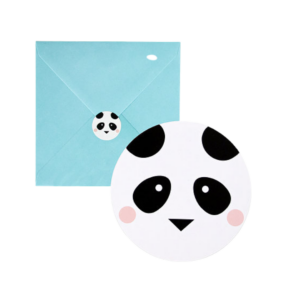 Panda-kutsukortit, 8 kpl