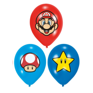 Super Mario ilmapallot, 6 kpl